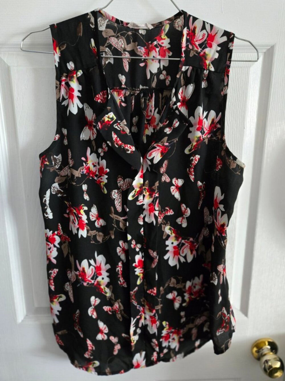 Sleeveless Butterfly Top